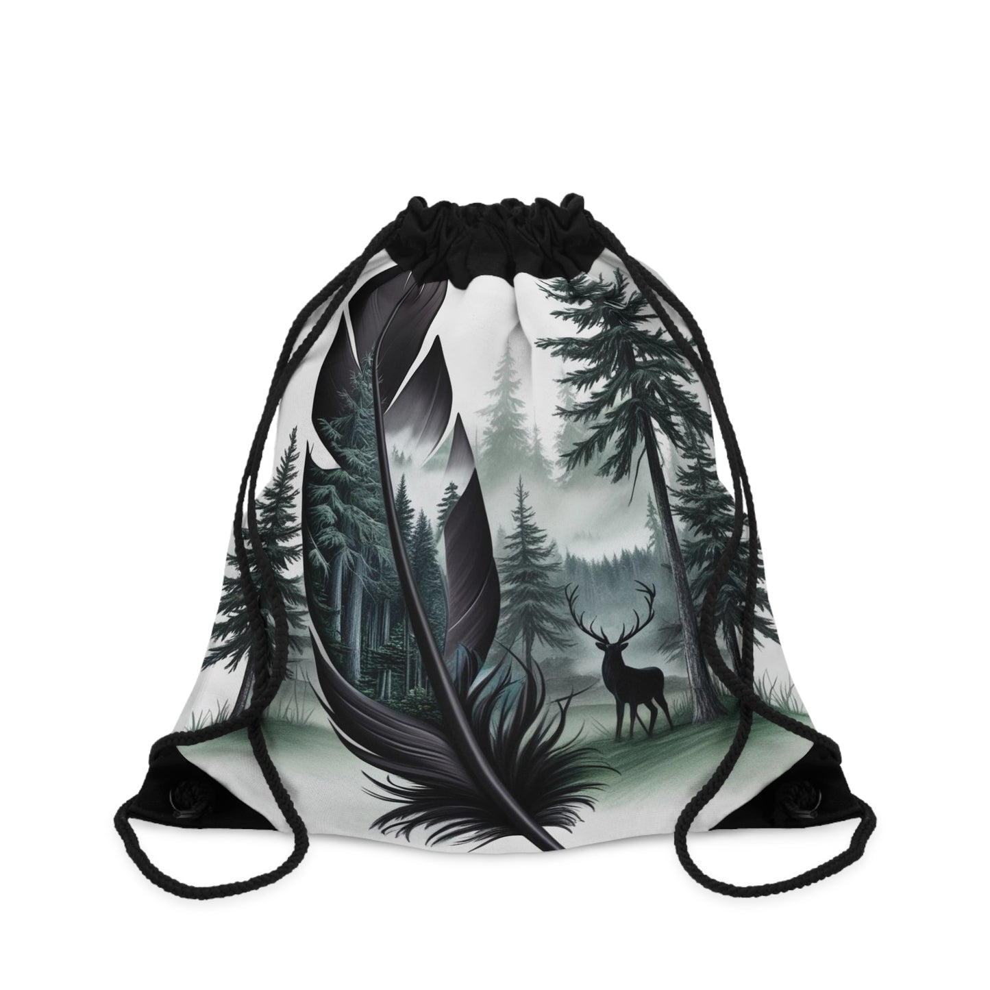 Drawstring Bag - Lightweight and Durable Gym Storage - 100% Polyester