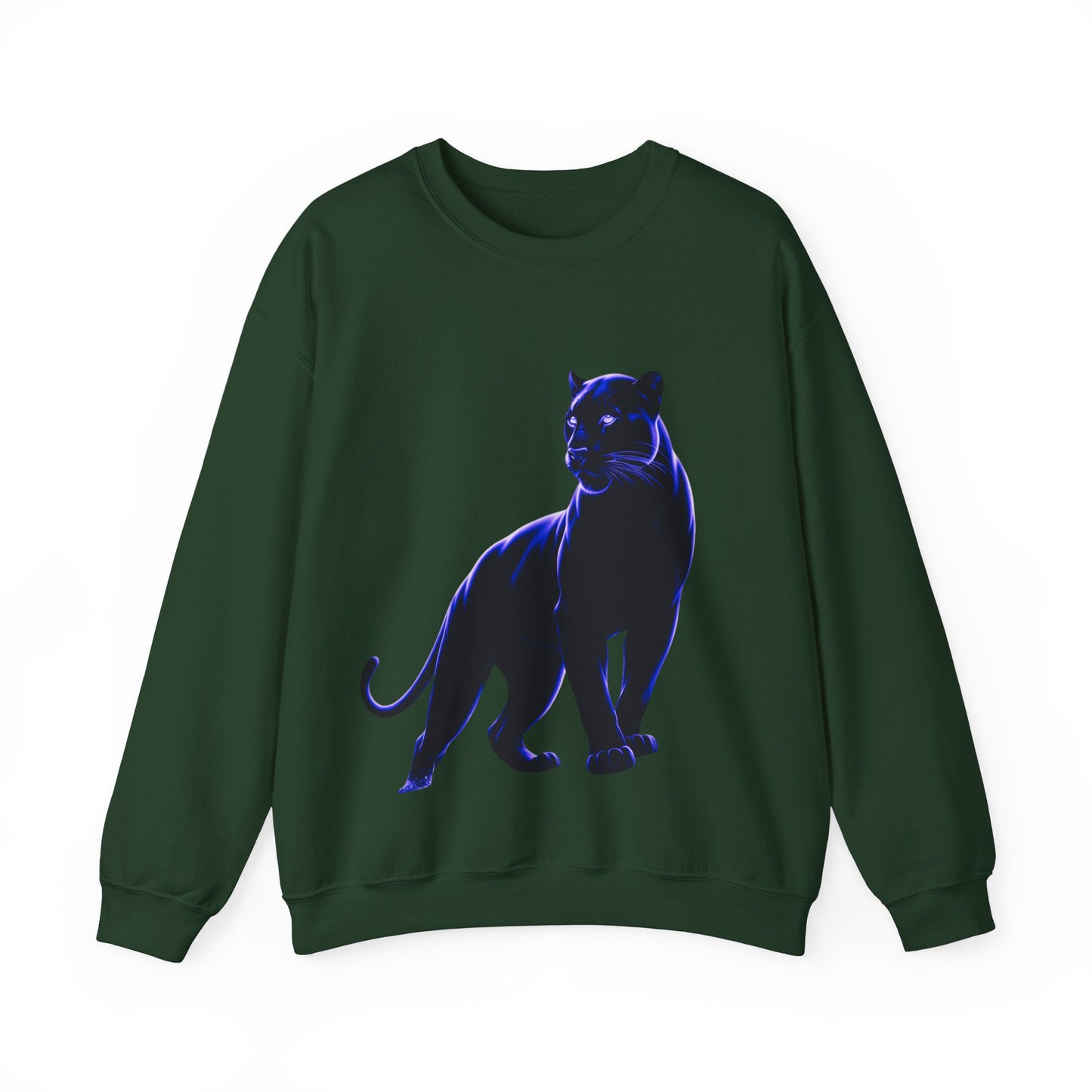 Panther Illustration Crewneck Sweatshirt