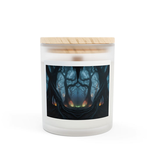 Frosted Glass Candle, 11oz