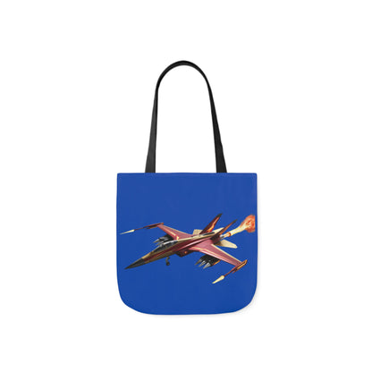 Canvas Tote Bag - Stylish and Versatile with Vibrant All-Over Print and Multiple Strap Options