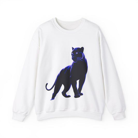 Panther Illustration Crewneck Sweatshirt