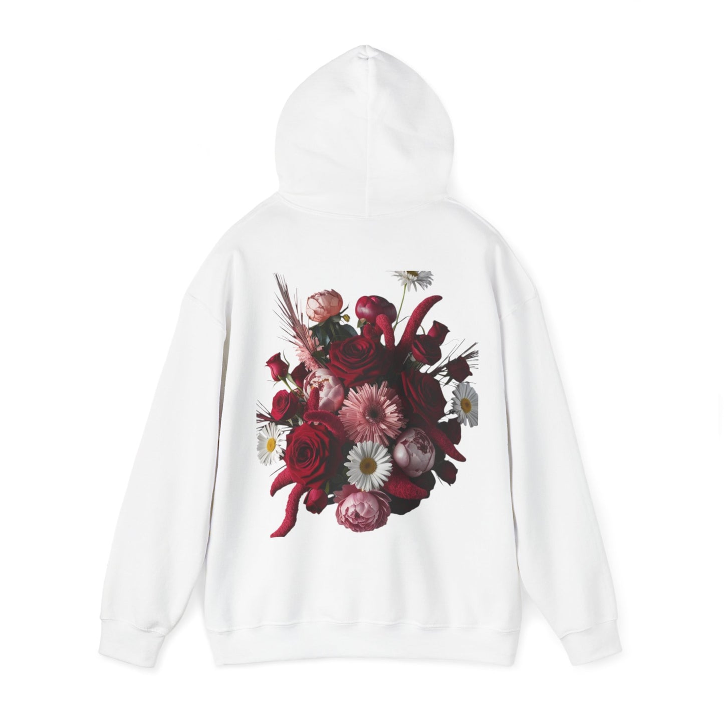 Floral Hooded Sweatshirt