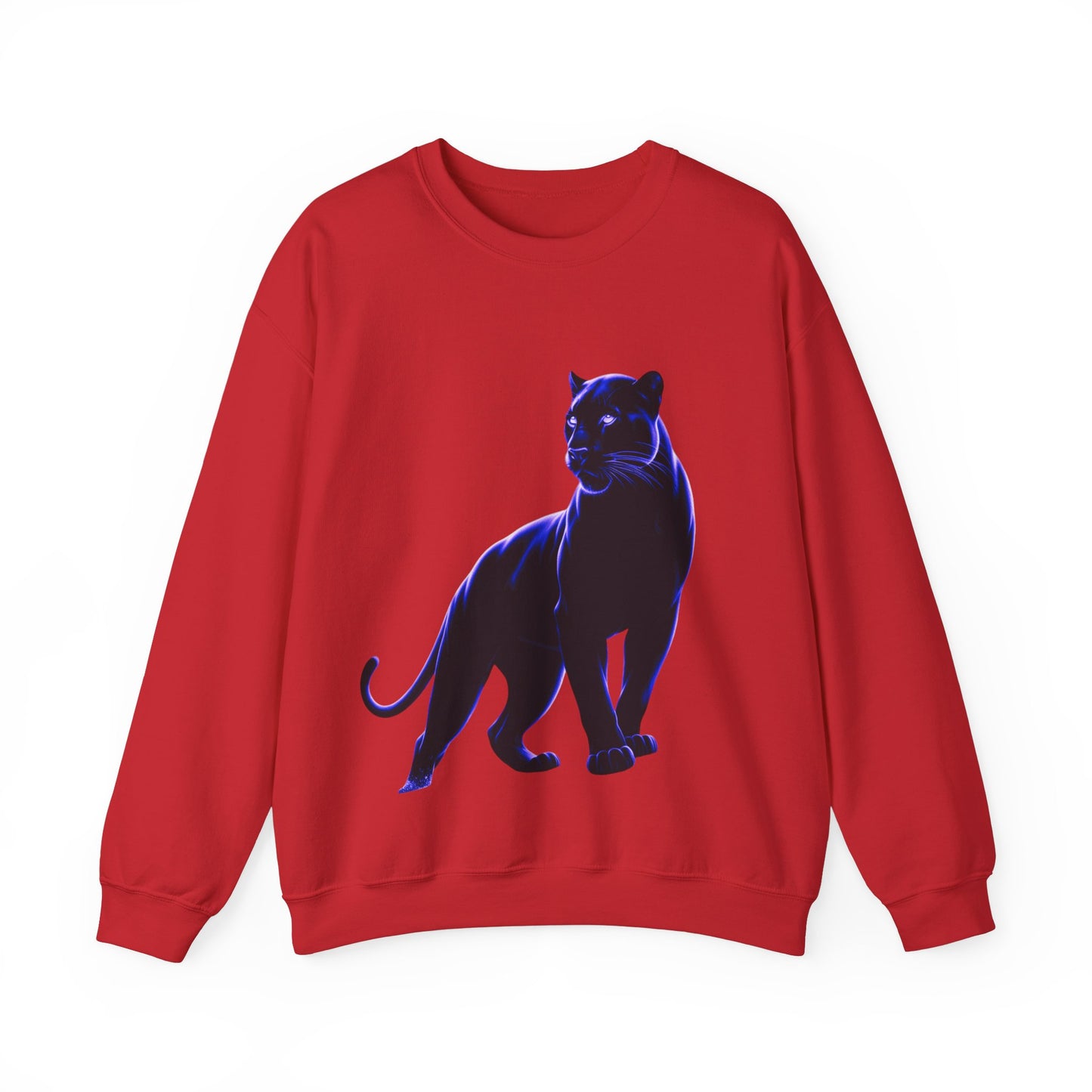 Panther Illustration Crewneck Sweatshirt