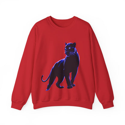 Panther Illustration Crewneck Sweatshirt