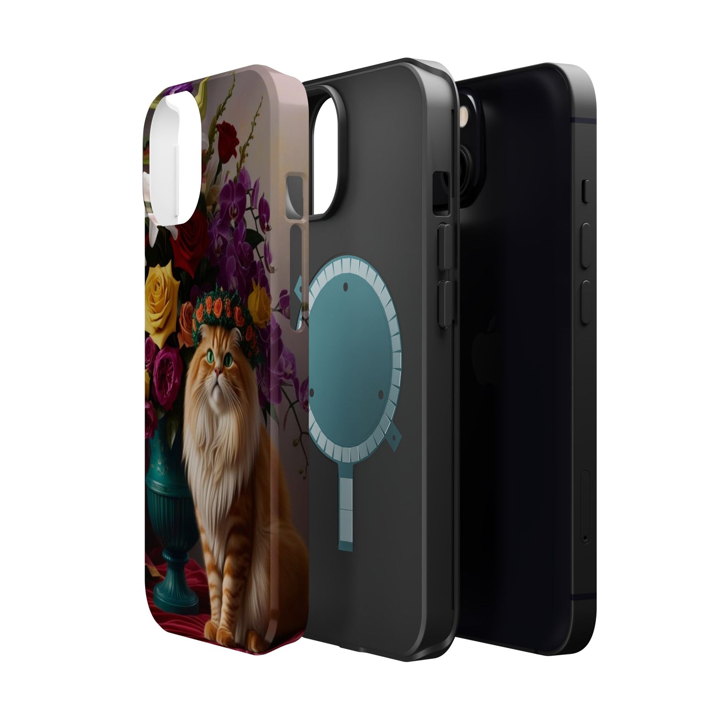 Phone Case - Vibrant Pet Lover Design - Durable Dual-Layer Protection - Matte Finish