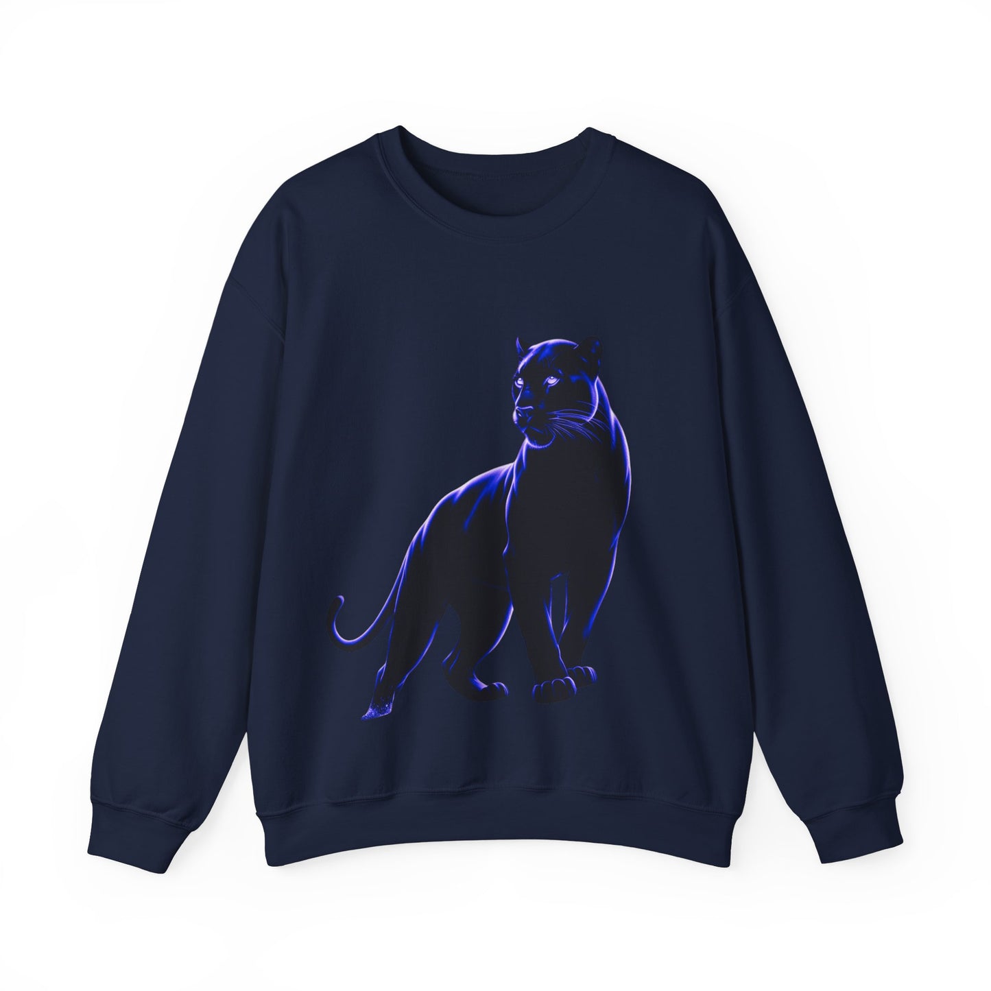 Panther Illustration Crewneck Sweatshirt