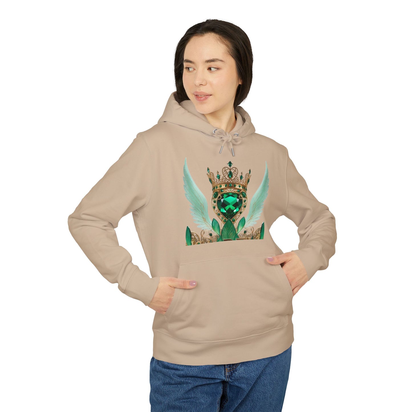 Organic Hoodie with Kangaroo Pocket