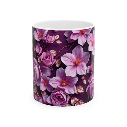 Floral Ceramic Mug