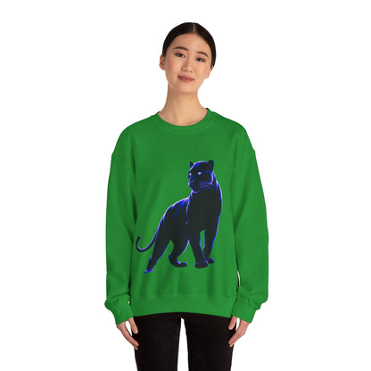 Panther Illustration Crewneck Sweatshirt