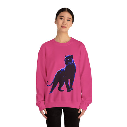 Panther Illustration Crewneck Sweatshirt