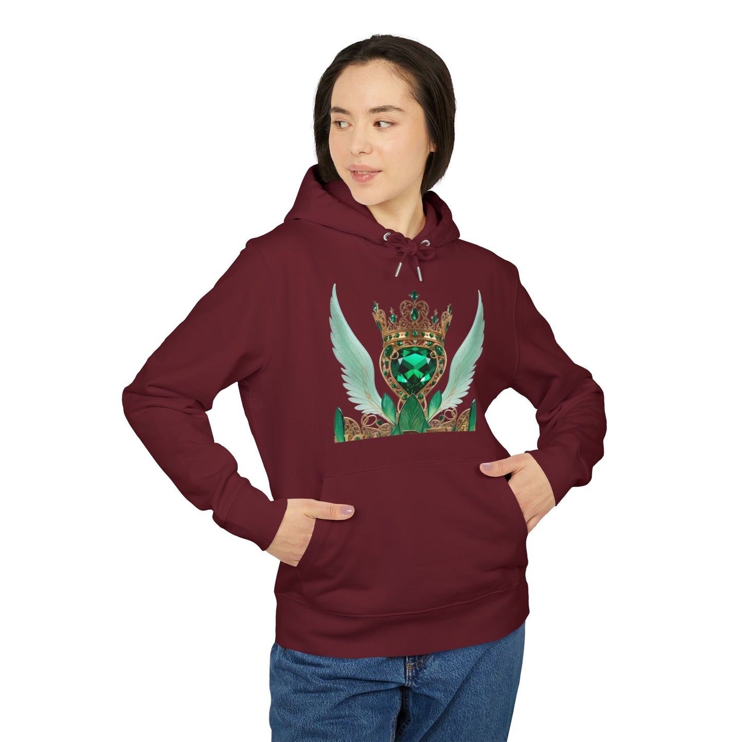 Organic Hoodie with Kangaroo Pocket