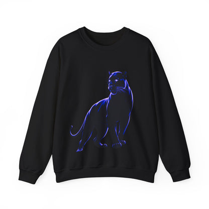 Panther Illustration Crewneck Sweatshirt