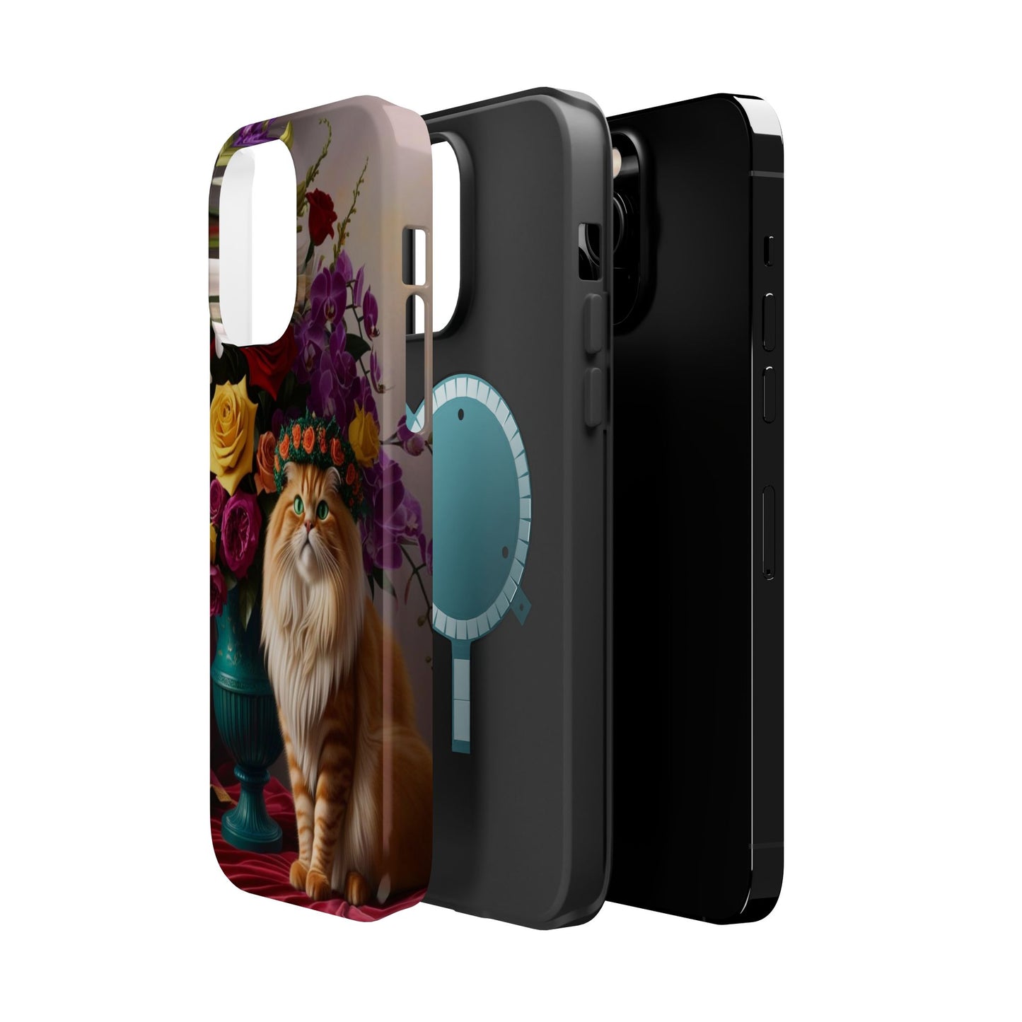 Phone Case - Vibrant Pet Lover Design - Durable Dual-Layer Protection - Matte Finish