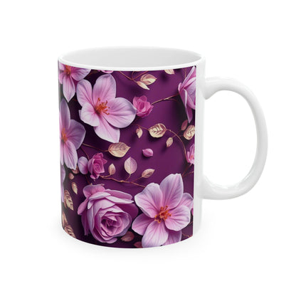 Floral Ceramic Mug