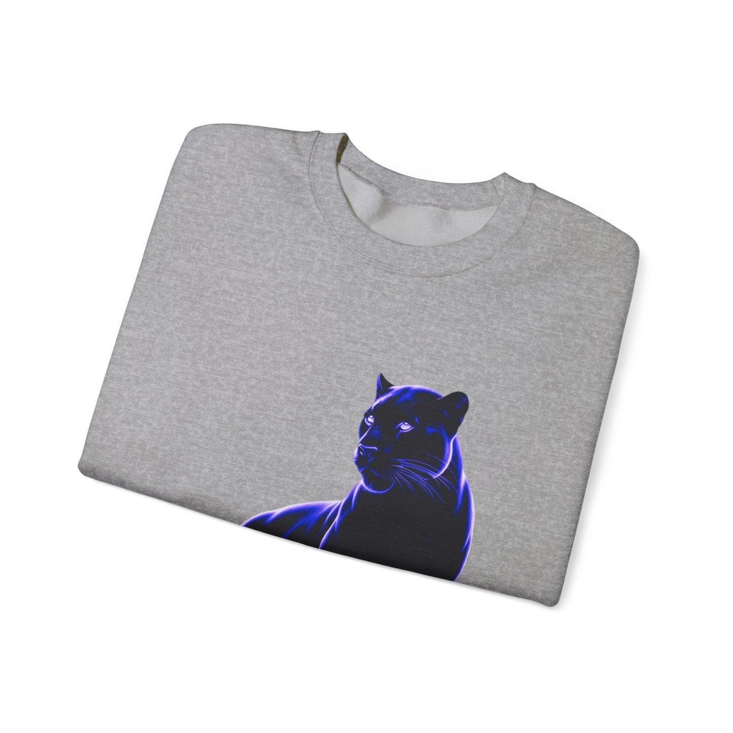 Panther Illustration Crewneck Sweatshirt