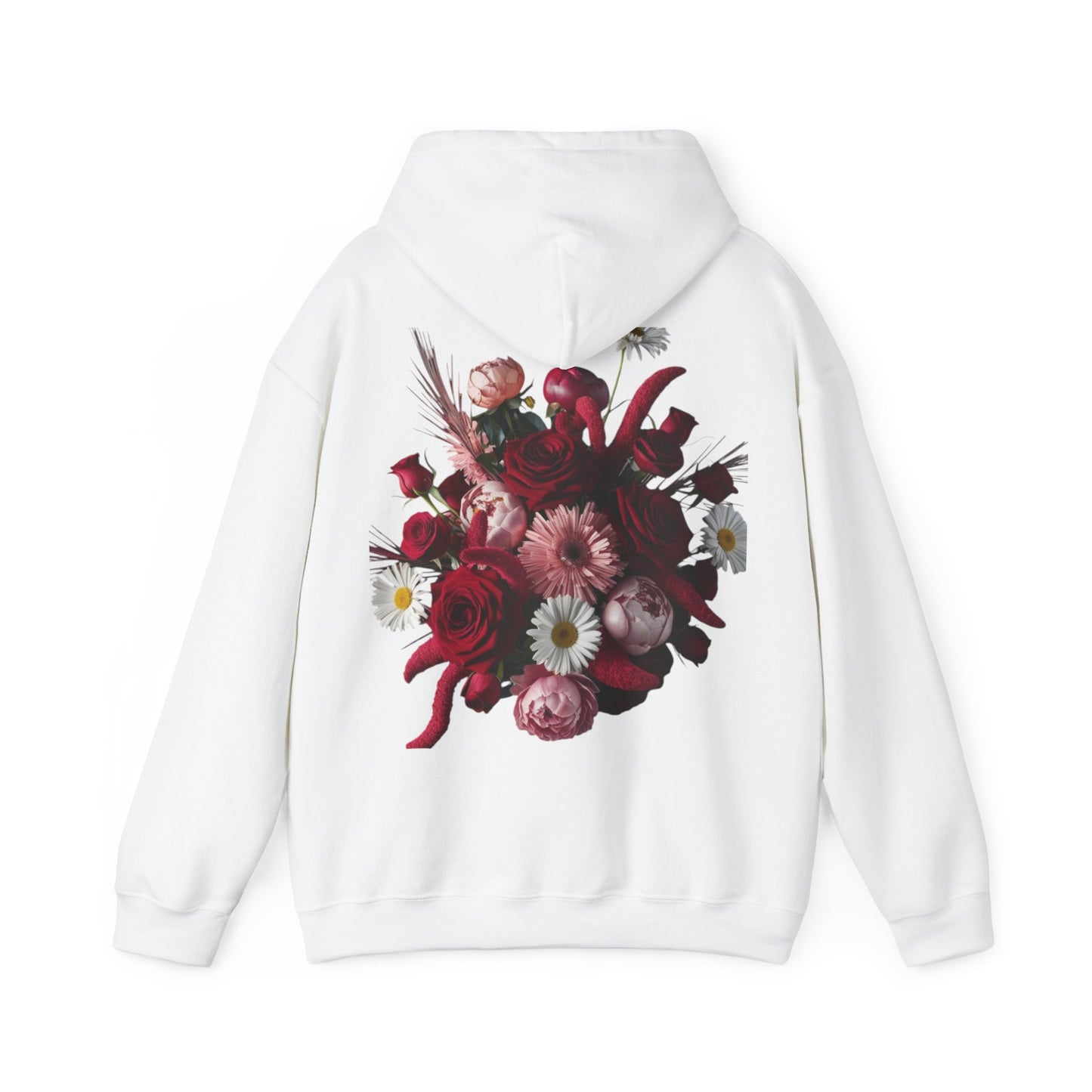 Floral Hooded Sweatshirt