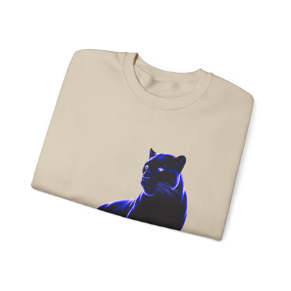 Panther Illustration Crewneck Sweatshirt