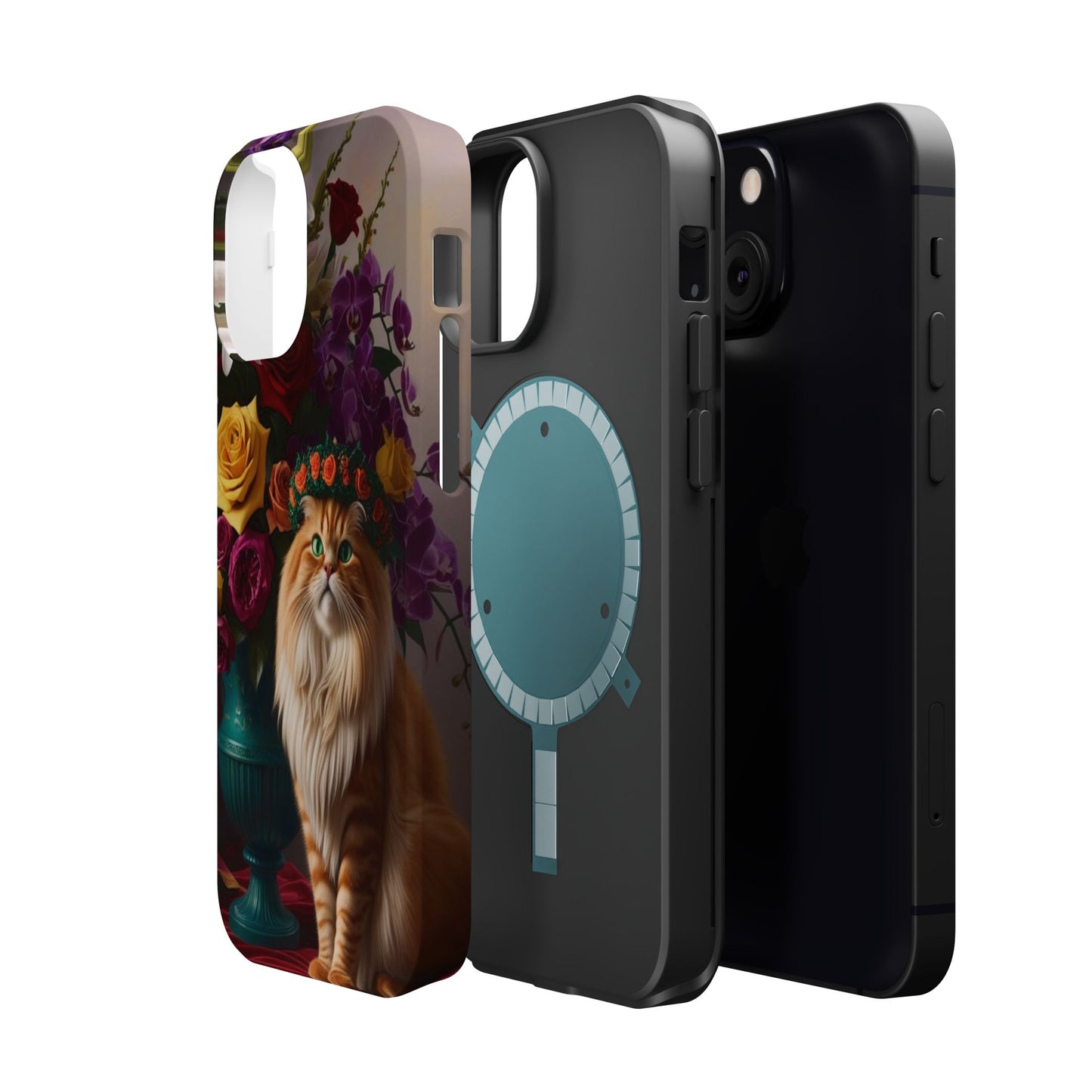 Phone Case - Vibrant Pet Lover Design - Durable Dual-Layer Protection - Matte Finish