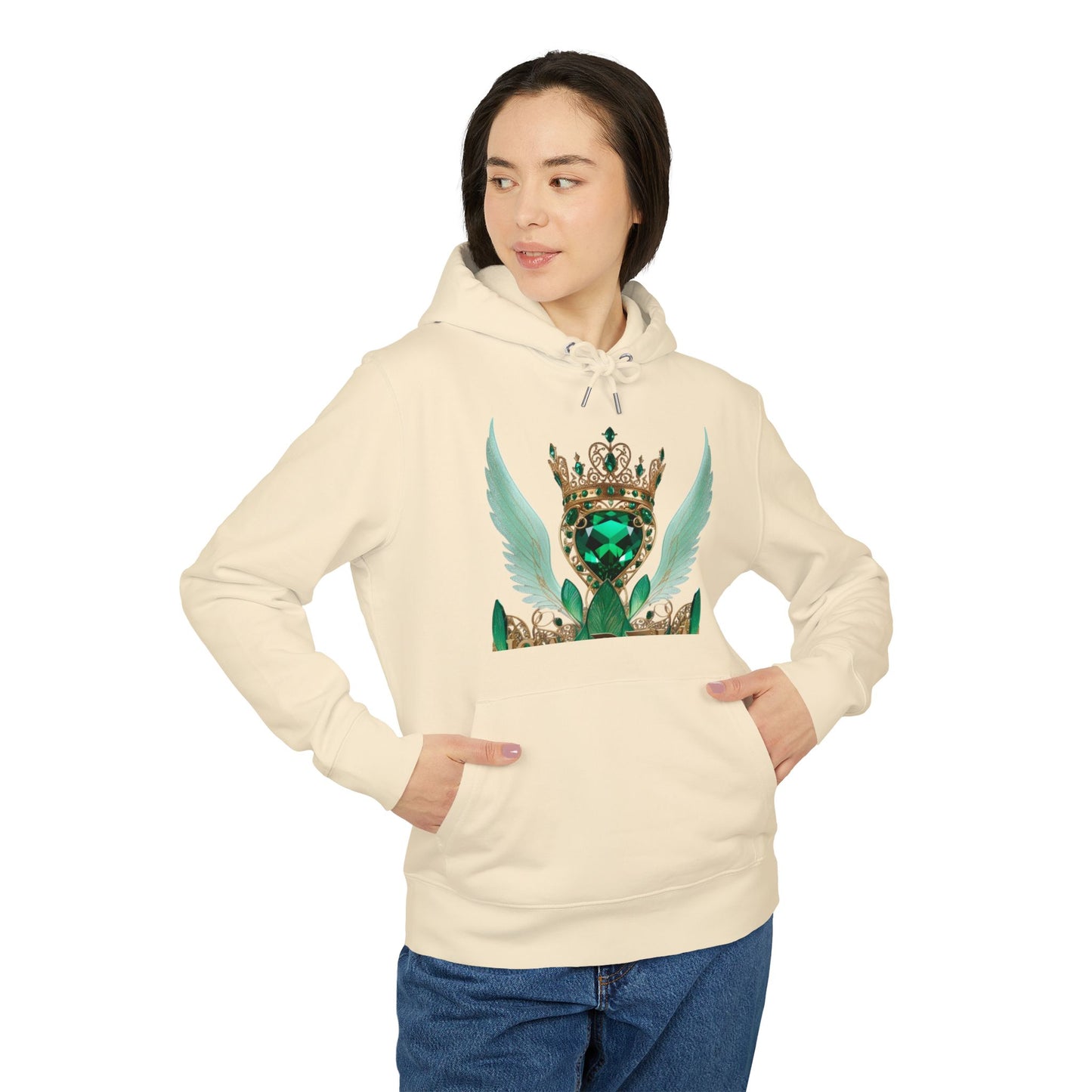 Organic Hoodie with Kangaroo Pocket