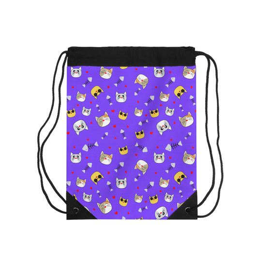 Cat Drawstring Bag