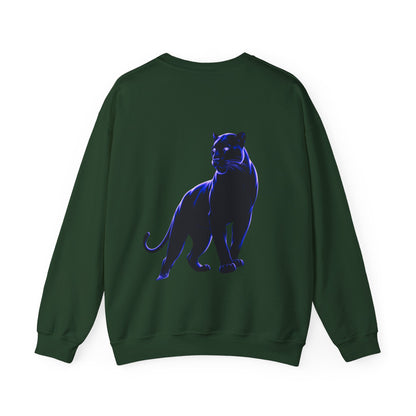 Panther Illustration Crewneck Sweatshirt