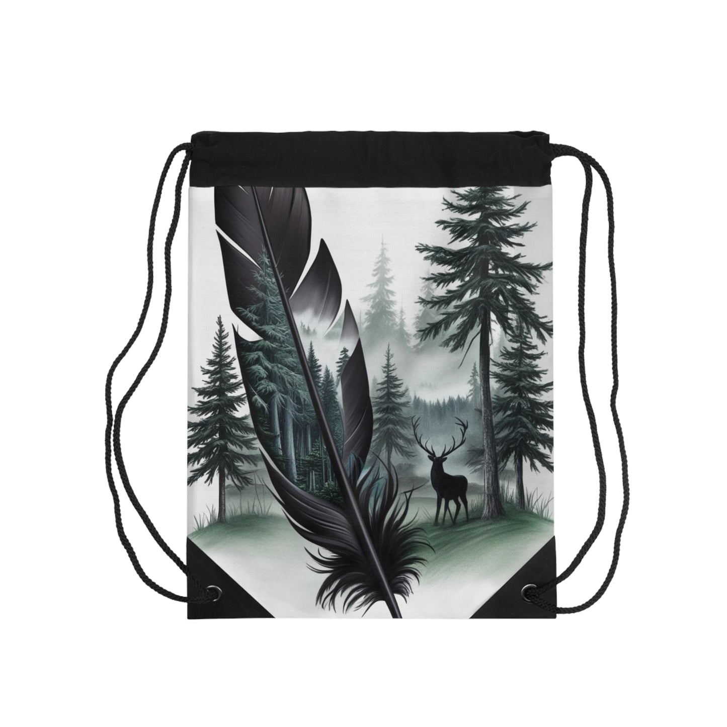 Drawstring Bag - Lightweight and Durable Gym Storage - 100% Polyester