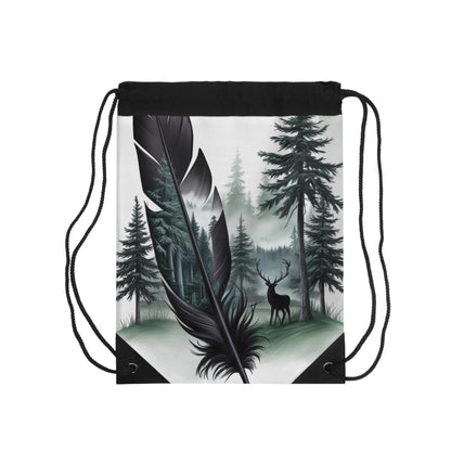 Drawstring Bag - Lightweight and Durable Gym Storage - 100% Polyester