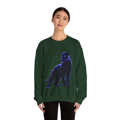 Panther Illustration Crewneck Sweatshirt