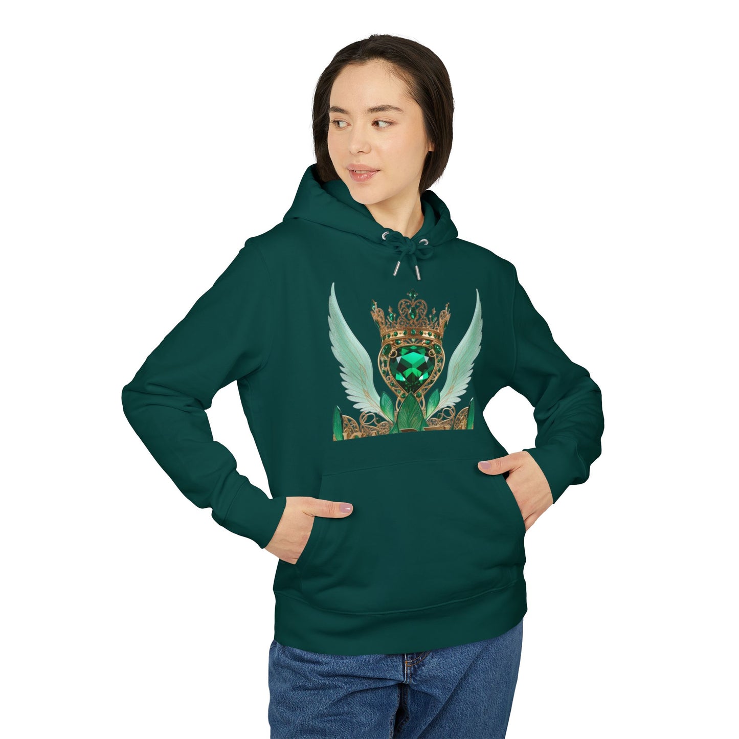 Organic Hoodie with Kangaroo Pocket