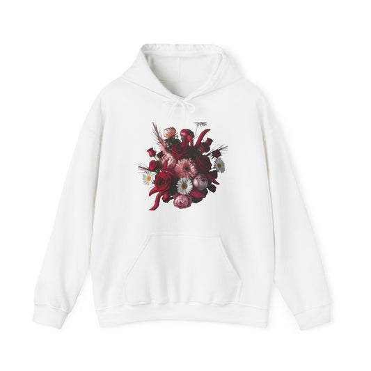 Floral Hooded Sweatshirt