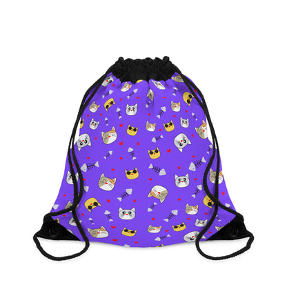 Cat Drawstring Bag