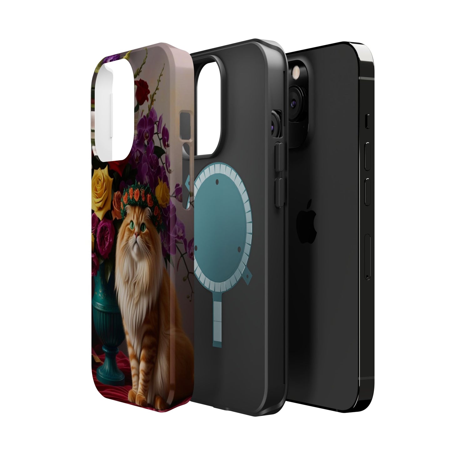 Phone Case - Vibrant Pet Lover Design - Durable Dual-Layer Protection - Matte Finish