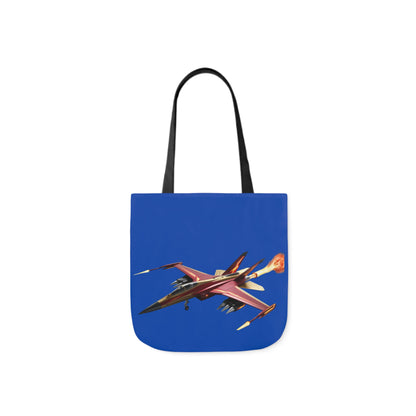 Canvas Tote Bag - Stylish and Versatile with Vibrant All-Over Print and Multiple Strap Options