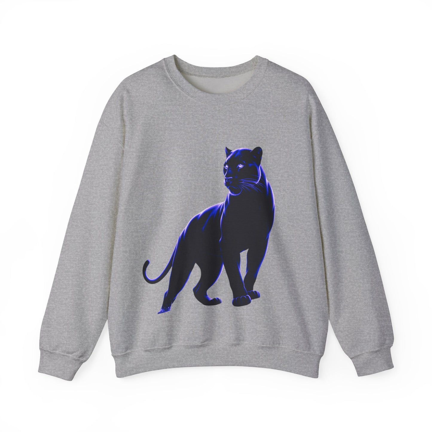 Panther Illustration Crewneck Sweatshirt