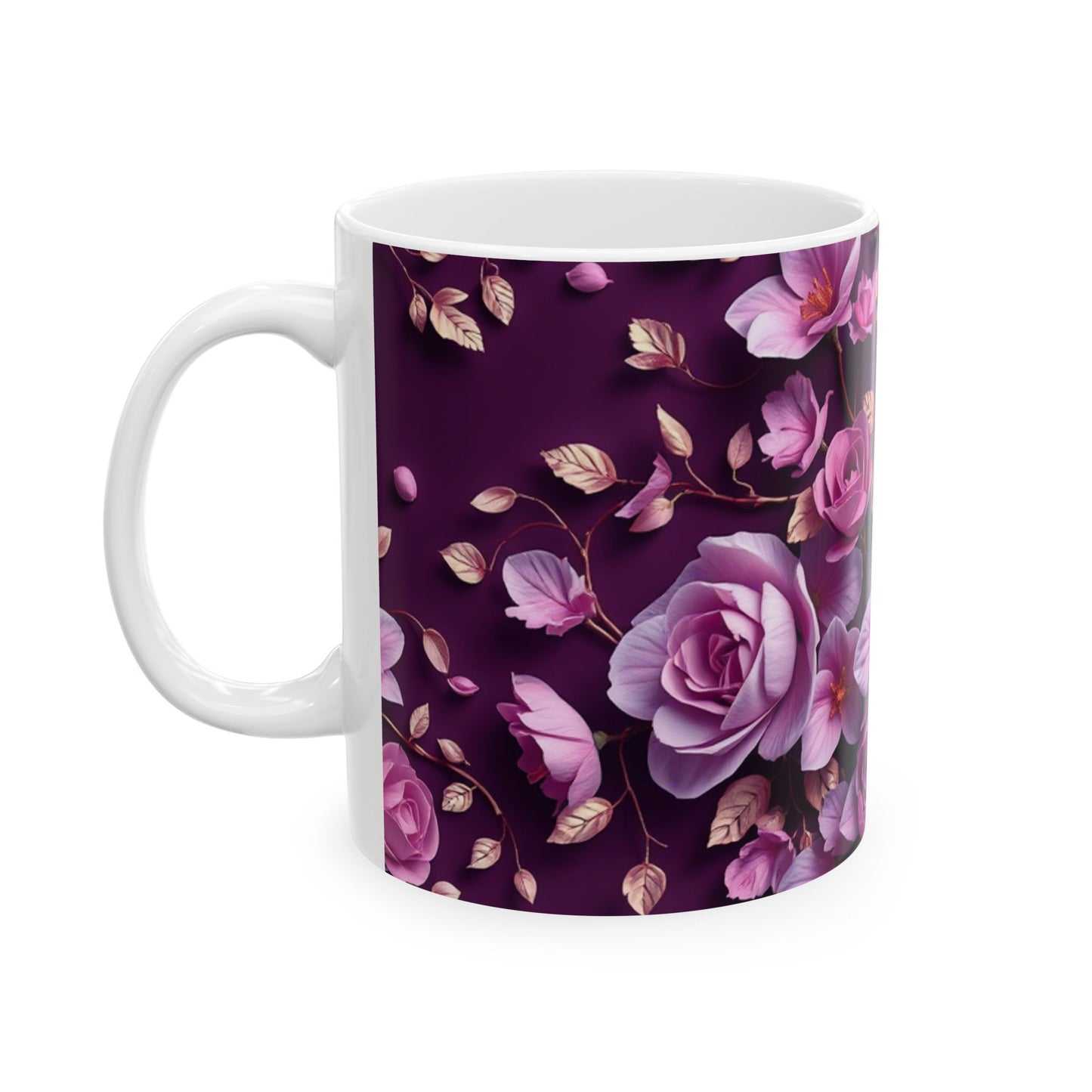 Floral Ceramic Mug