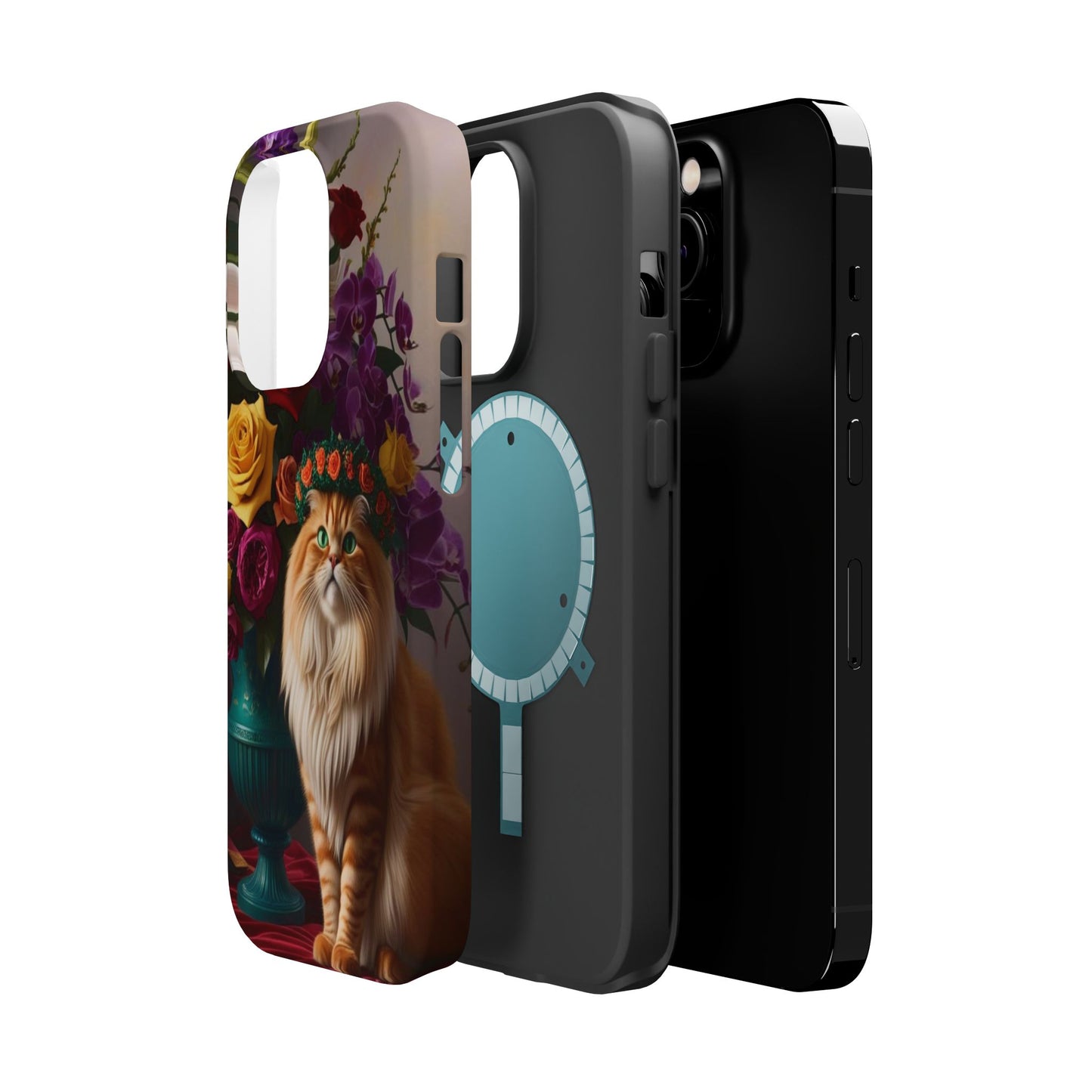 Phone Case - Vibrant Pet Lover Design - Durable Dual-Layer Protection - Matte Finish