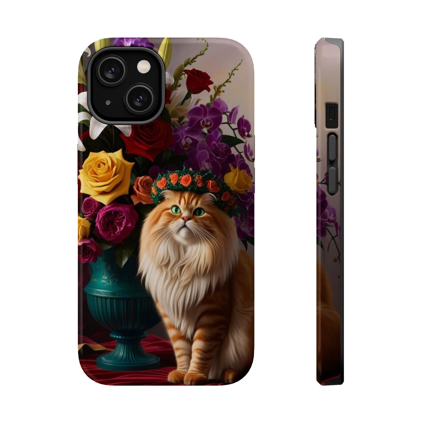 Phone Case - Vibrant Pet Lover Design - Durable Dual-Layer Protection - Matte Finish