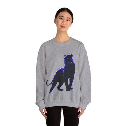 Panther Illustration Crewneck Sweatshirt