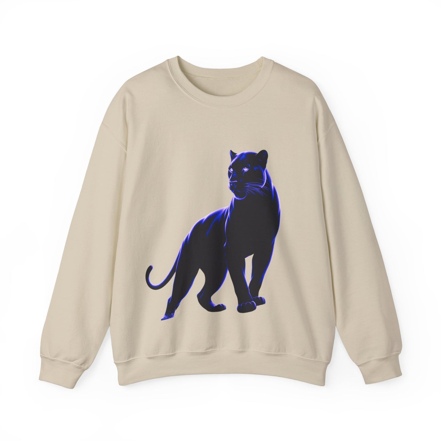 Panther Illustration Crewneck Sweatshirt